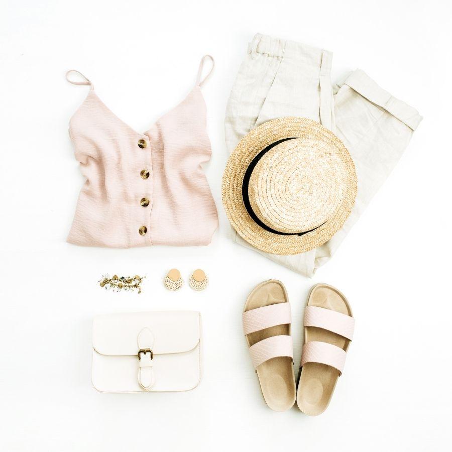 Summer look coordinate set